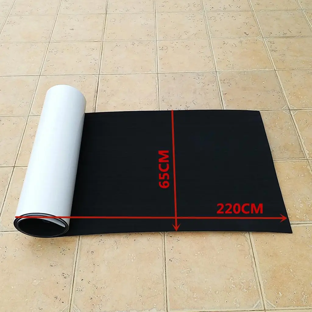 Durable EVA Faux Teak Marine Decking Mat Anti-skid Floor Pad for Water Sports Boat Accessories