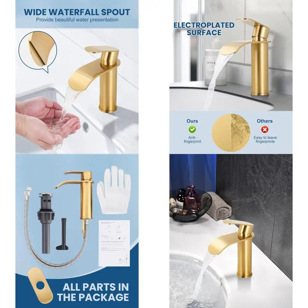 Gold Single Handle … - image