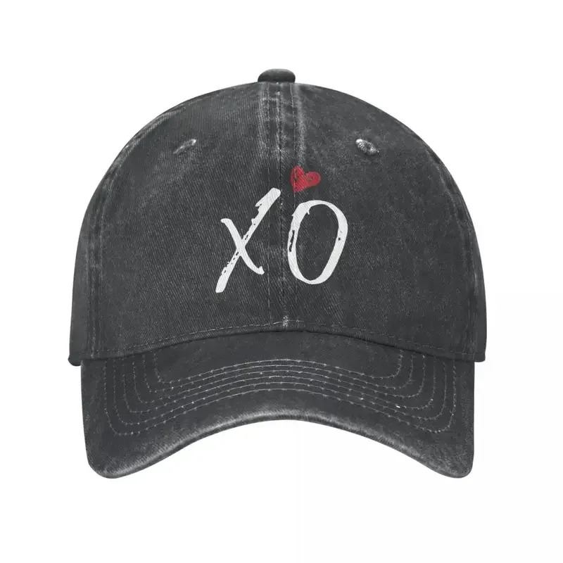 Y2K The Weeknd XO Men Women Baseball Distressed Washed Hats Cap Casual Outdoor Activities Headwear