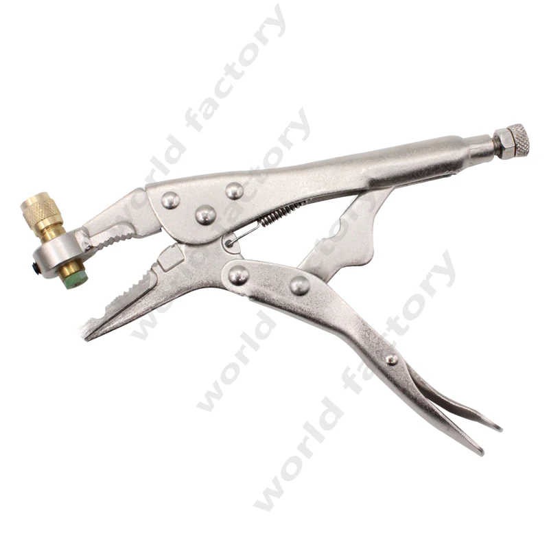 Liquid pliers, refrigerator, air conditioner, cold storage, copper tube, refrigerant, snow