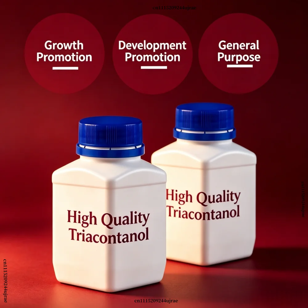 Triacontanol 90% High Purity Melissyl Alcohol Plant Growth Hormone for Vegetables Fruits Flowers Crops Root Development & Growth