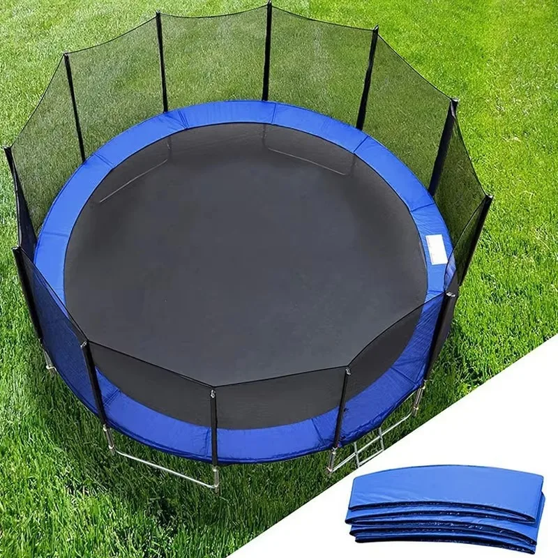 

Outdoor Home Fitness Trampoline - Anti-Fall Jumping Bed with Protection Net, Ideal for Workout Sessions