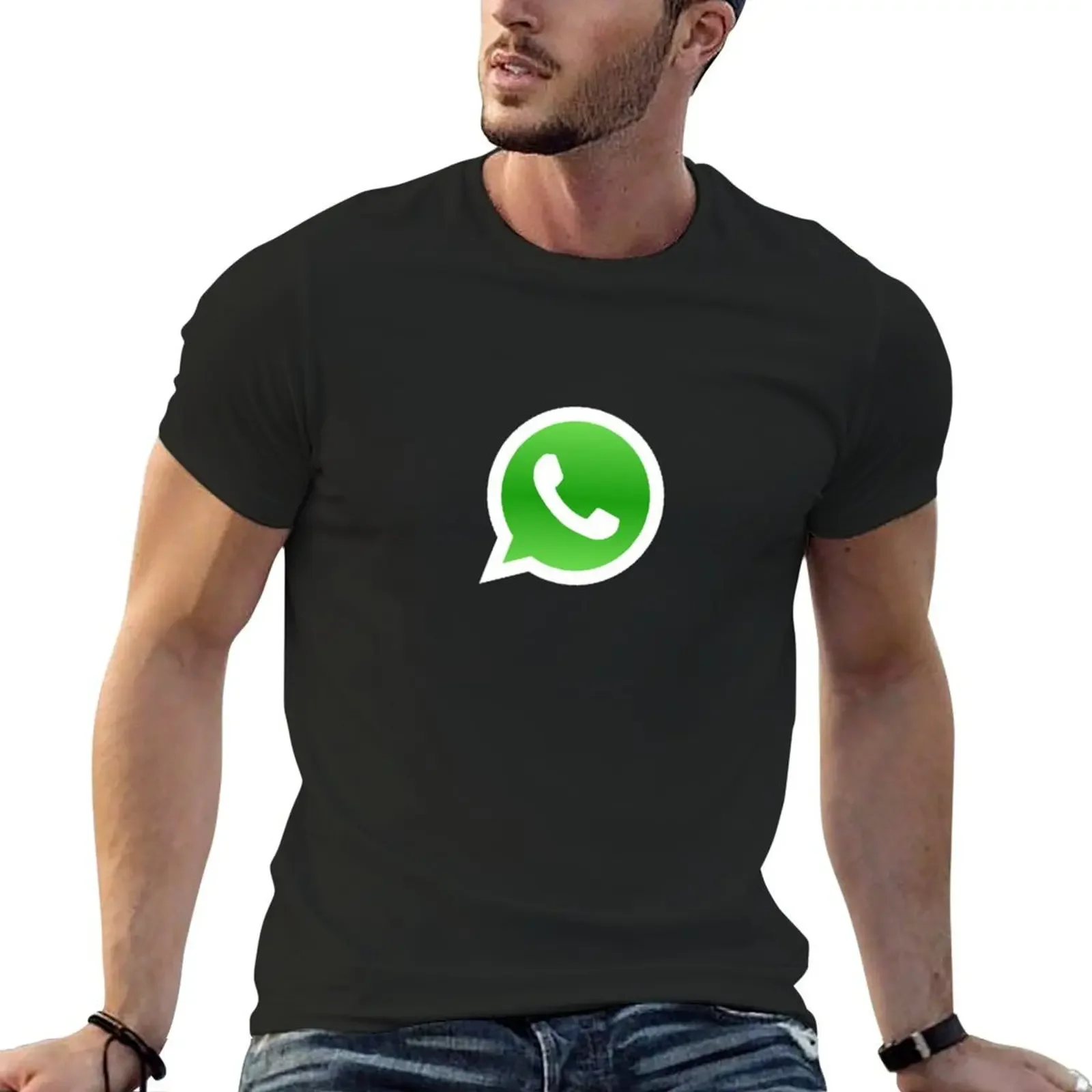 

WHATSAPP IMAGE T-Shirt summer tops shirts graphic tees Aesthetic clothing man clothes luxury clothes men