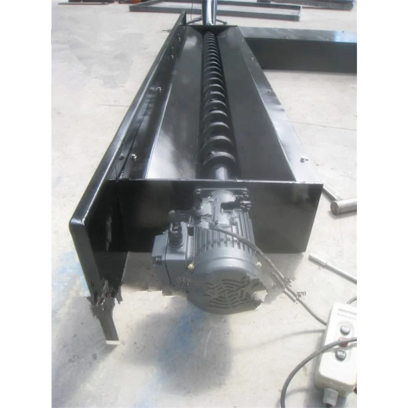 resistance spiral shaft screw conveyor and accessories