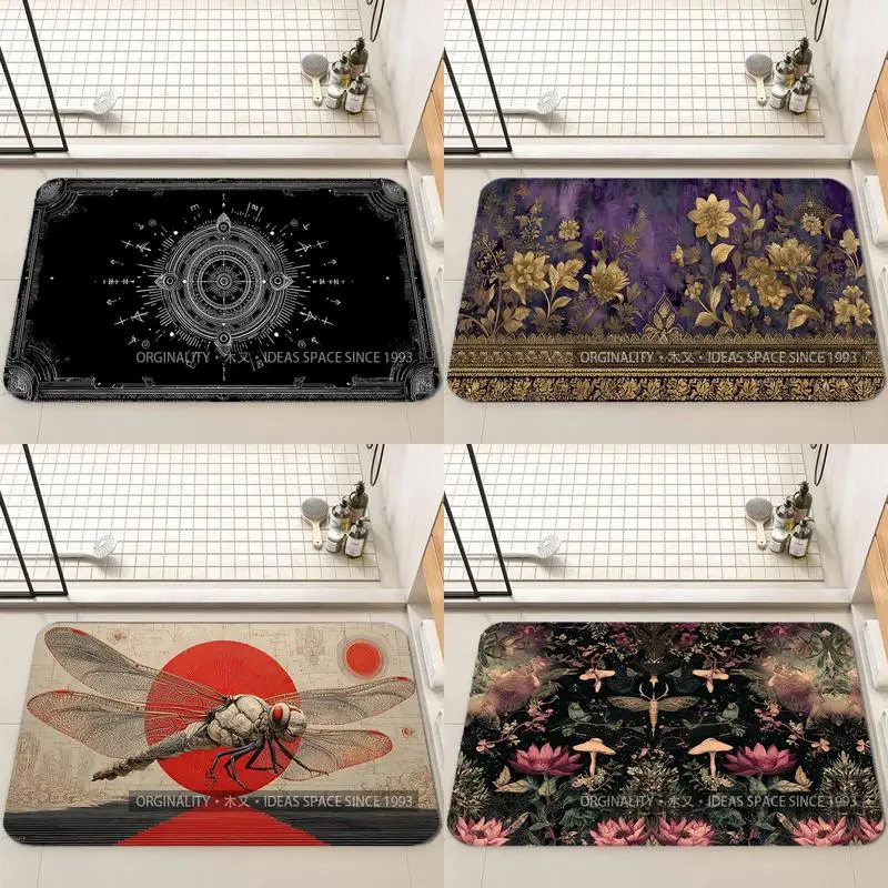 

Mysterious Geometric Pattern Living Room Decoration Home Sofa Non-Slip Carpet Study Bedroom Tatami Children'S Soft Floor Mat