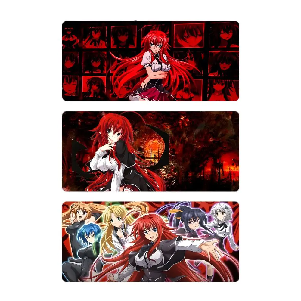 Hot Cool Anime H-High School DxD Mouse Pad Large Gaming Mousepad with Stitched Edges Thickened Desk Mat PC