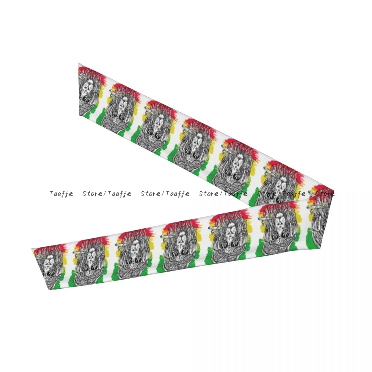 Tie Headbands Rastafarian Subculture Lion Sports Head Band Athletic Sweatband Bandana Sweat Wicking