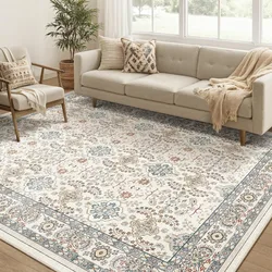 Persian Printed Living Room Carpet Advanced Retro Bedroom Plush Rug Home Decoration Sofa Coffee Table Floor Mat Ковер Tapis 러그