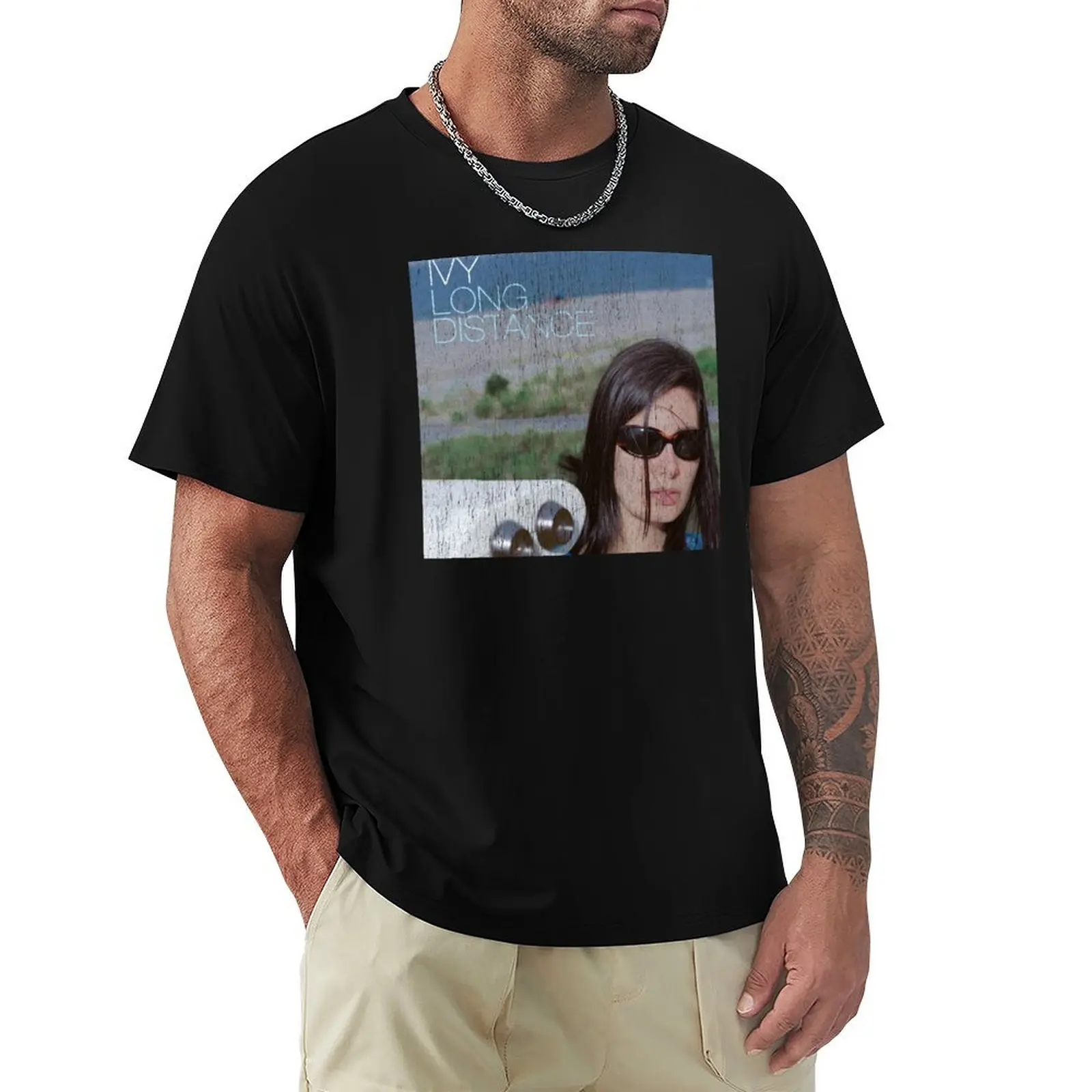 IVY: Long Distance T-Shirt Basic Simple Design Short Sleeve Shirt