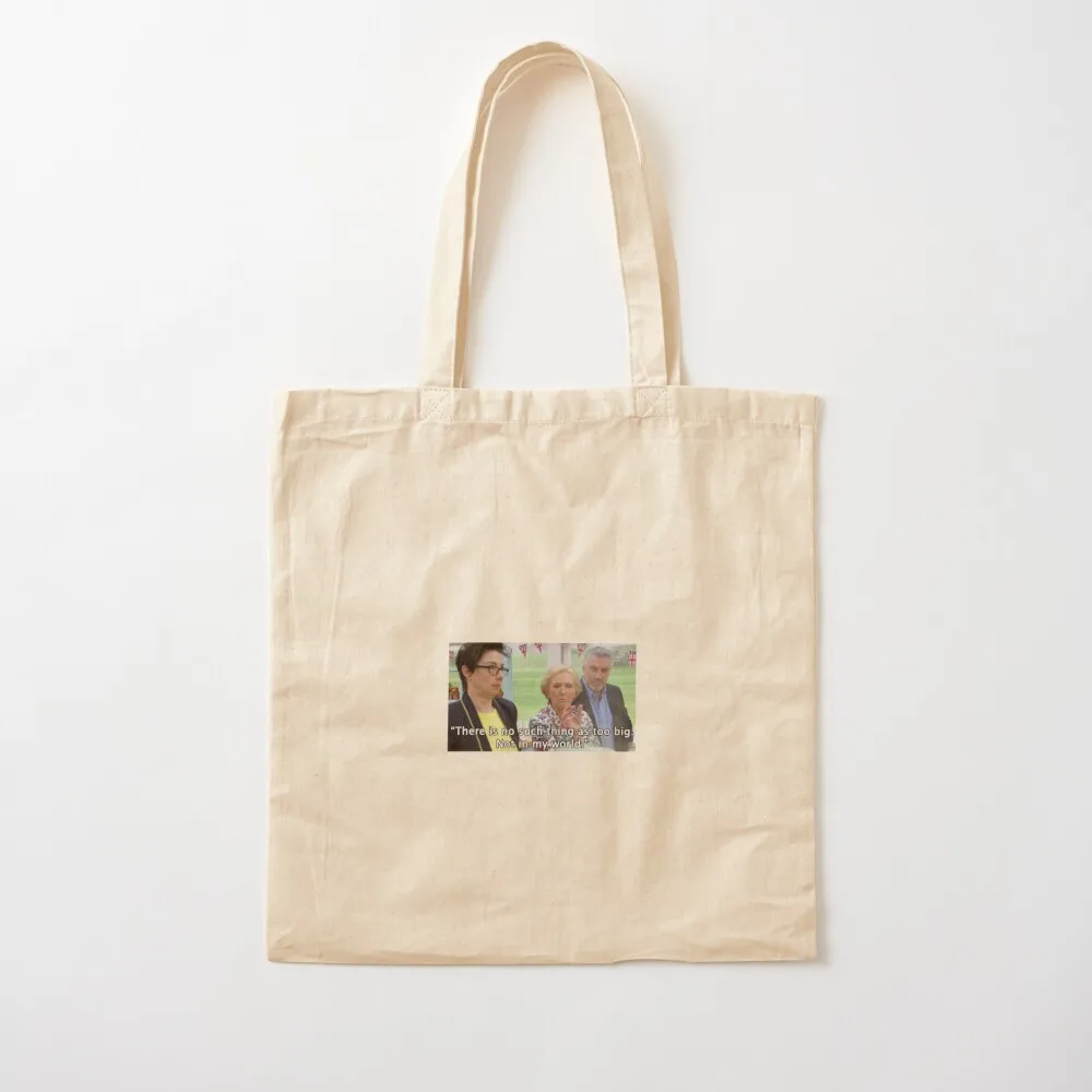 Great British Bake Off Funny Mary Berry Meme Tote Bag tote woman men canvas Canvas Canvas