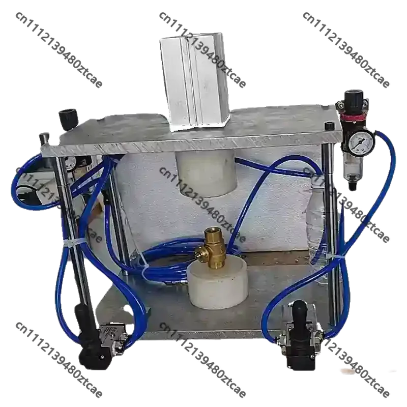 High Low Pressure Dual Regulation Pressure Gauge Valve Test Platform Detect Valve Internal And External Leakage