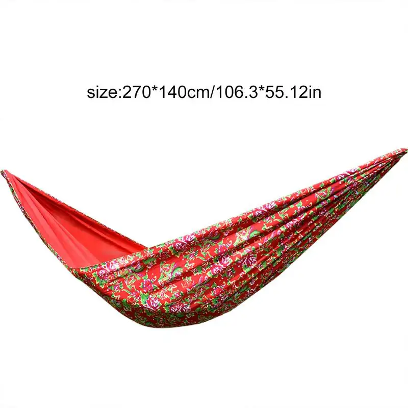 Camping Hammock Outdoor Camping Hiking Garden Hammock 106 x 55 Inch Tree Hammock 661 lb Load Capacity Hiking Gear for Hiking