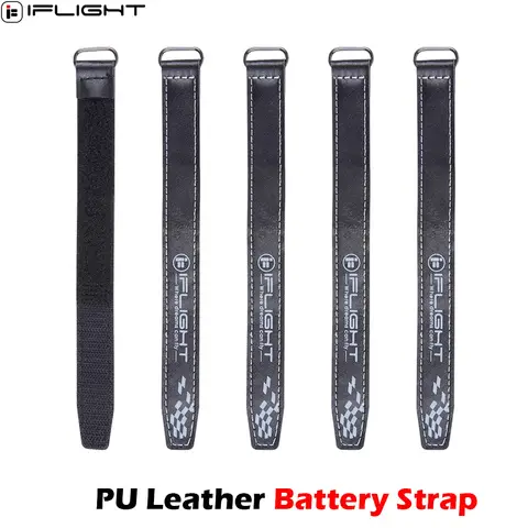 5pcs iFlight 20mm 15mm width 500mm 400mm 300mm 250mm 200mm Length Microfiber Battery Strap Non-slilp Belt for FPV