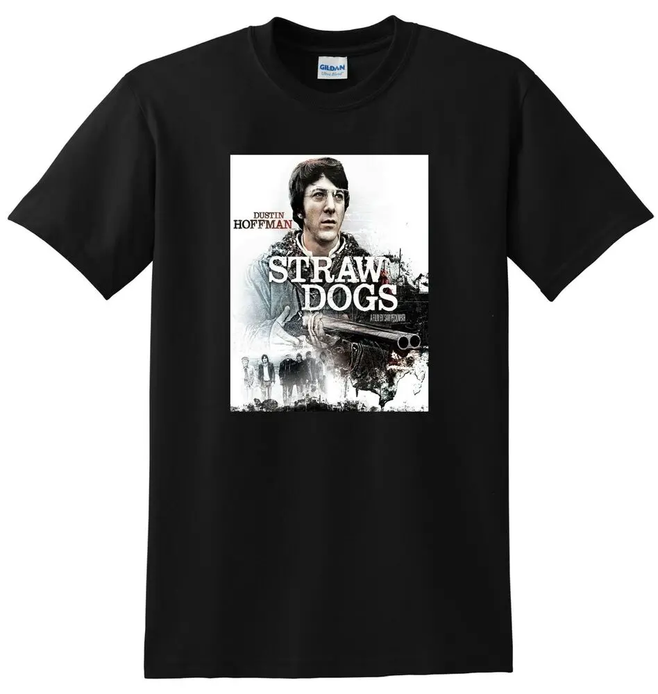 STRAW DOGS T SHIRT 1971 4k Bluray Dvd Cover Poster Tee Or Anime Graphic T-shirts For Men Clothing Women Short Sleeve Tees