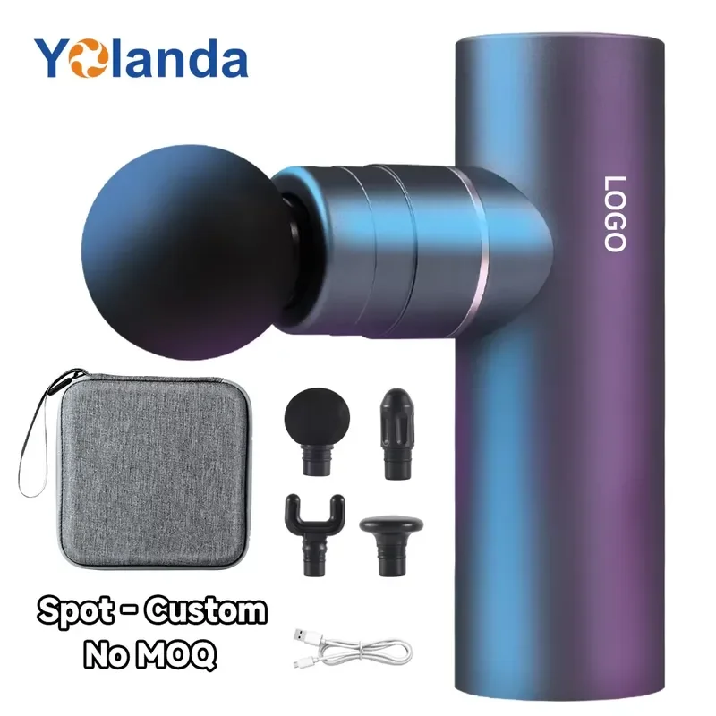 【CHIMU HOME】Mini Deep Tissue Massager, High Percussion Electric Fascia Massager for Muscle Relax