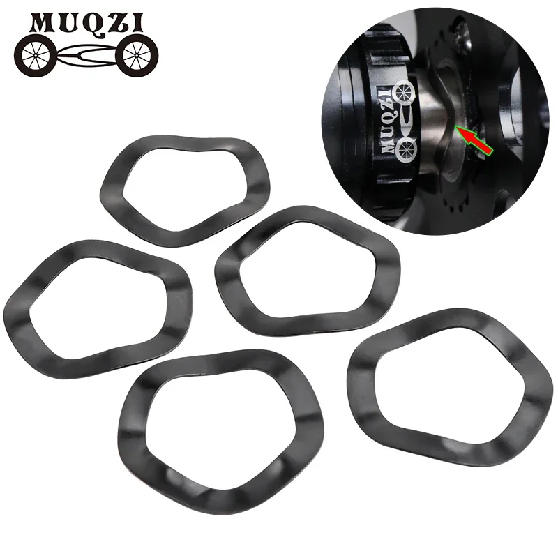 MUQZI 5PCS Crankset Washer BB30 PF30 BB386 Bottom Bracket Adjust Washers 24mm 30mm Crank Washer MTB Road Bike BB Spacer