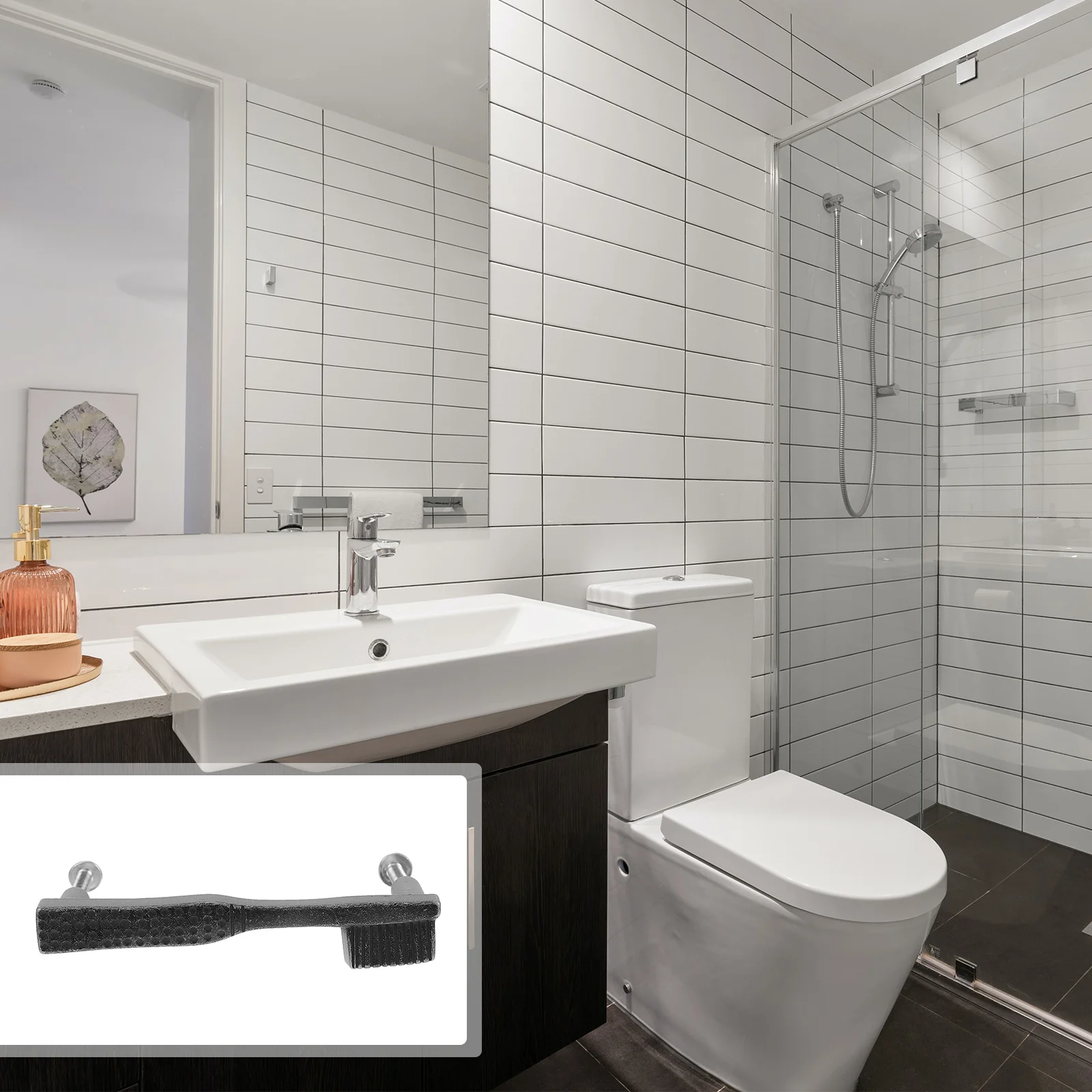 

Toothbrush Handle Wardrobe Pulls niture Drawer Door Cabinet Dresser Bathroom