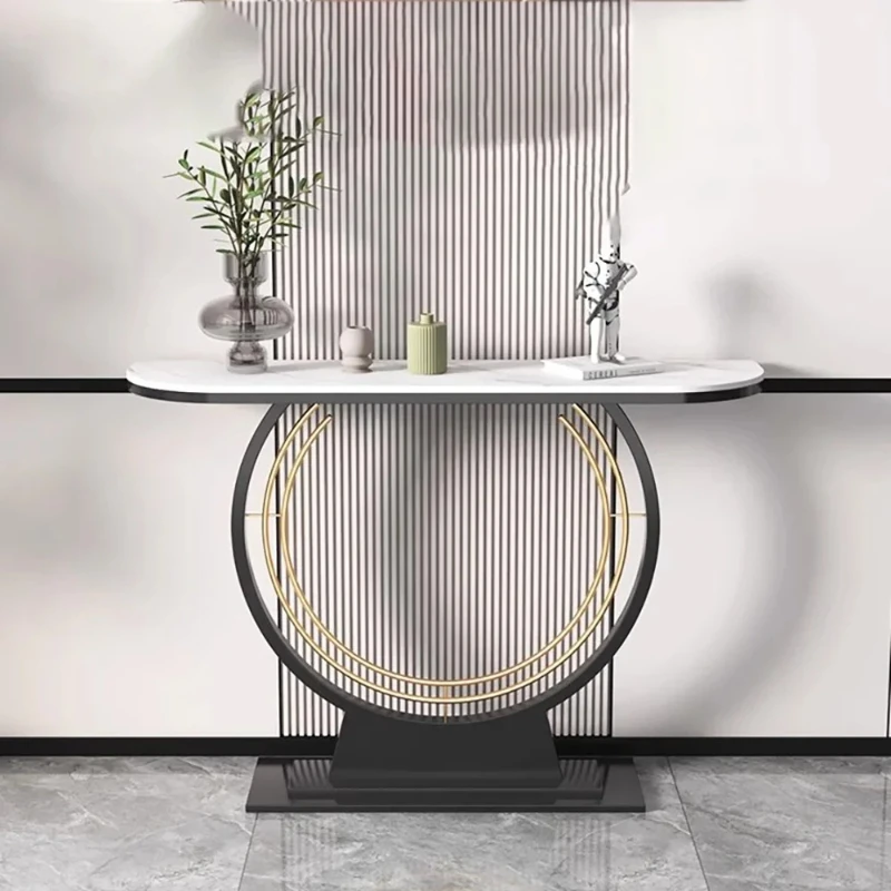 

Creative Style Console Tables Nordic Entryways Unique Marble Console Tables Aesthetic Glamour Tisch Wohnzimer Home Furniture