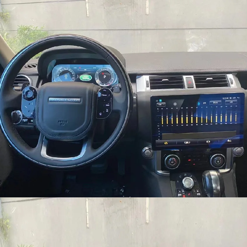

12.3" Car Dashboard Virtual Instrument Digital Cluster Cockpit LCD Cluster for Range Rover Discovery 2010-2013 Speedometer
