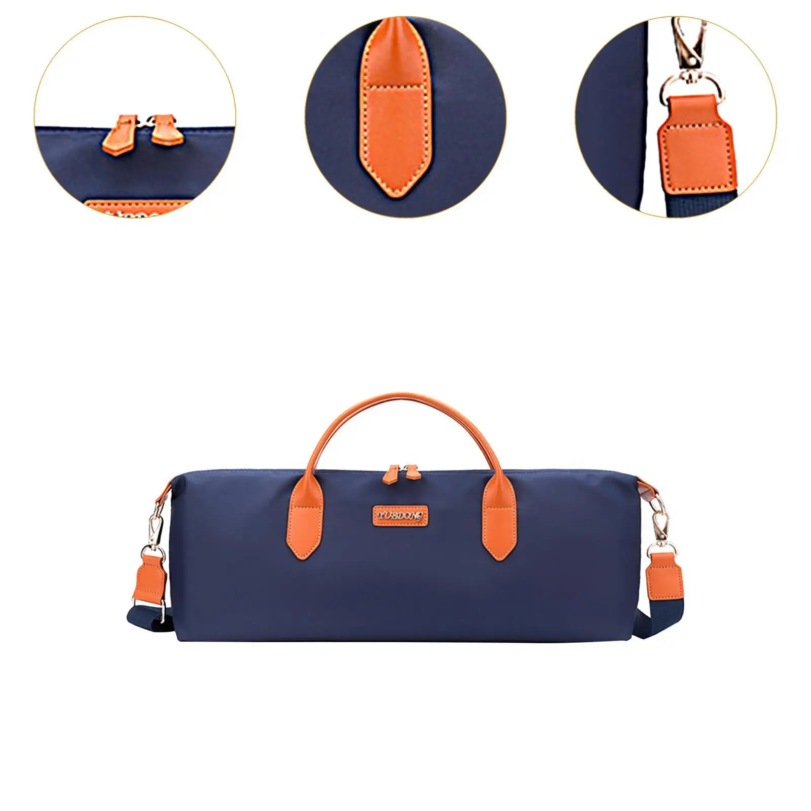 Multipurpose Handheld Flauta Armazenamento Saco Com Alça De Ombro, Resistente Ao Desgaste, Instrumentos De Música Bolsa, 19.6x7.8x2.7 Polegadas