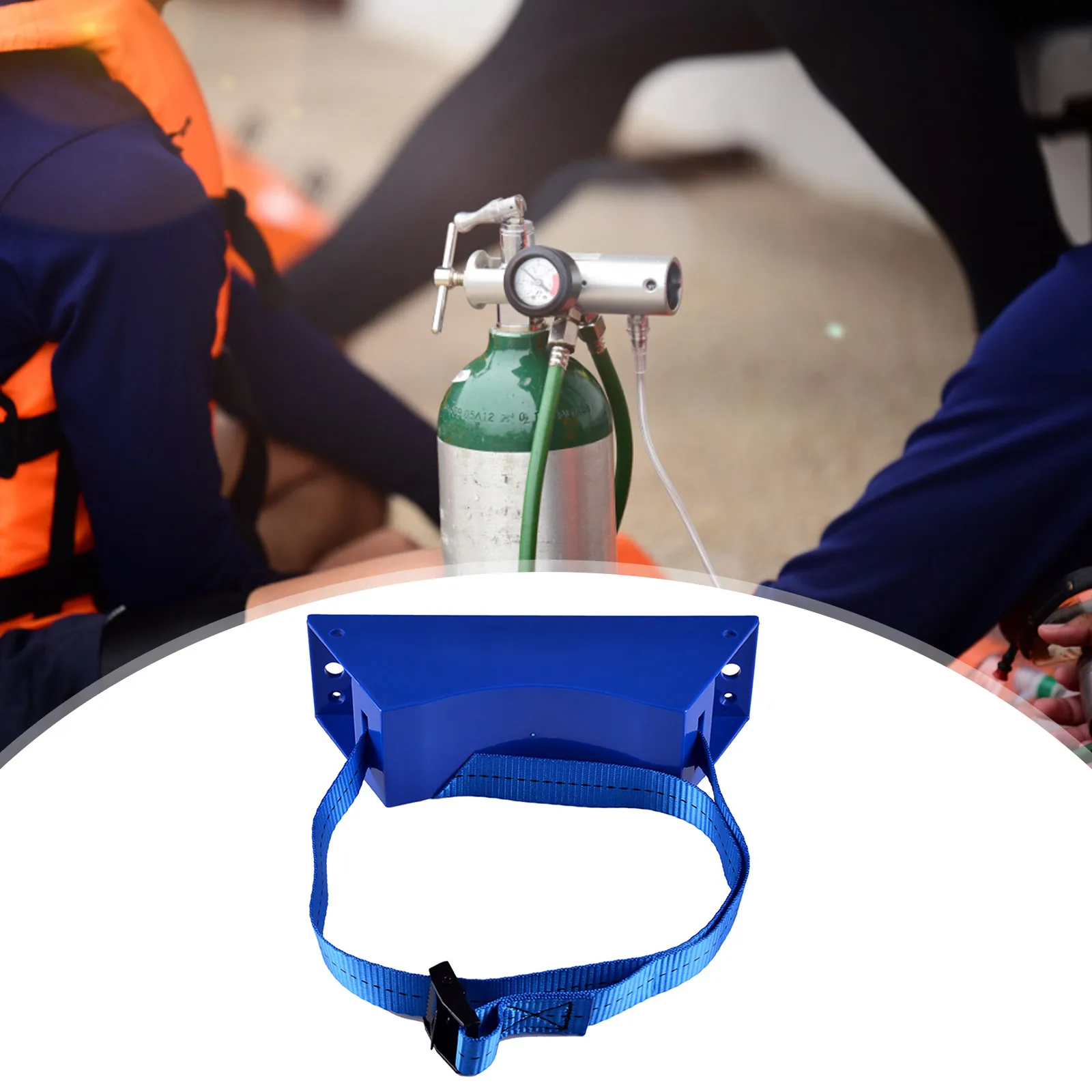 Staffa per bombola di gas a parete per bombola di gas liquefatto per roulotte Staffa per serbatoio Dispositivo di sicurezza anti-dumping per camper