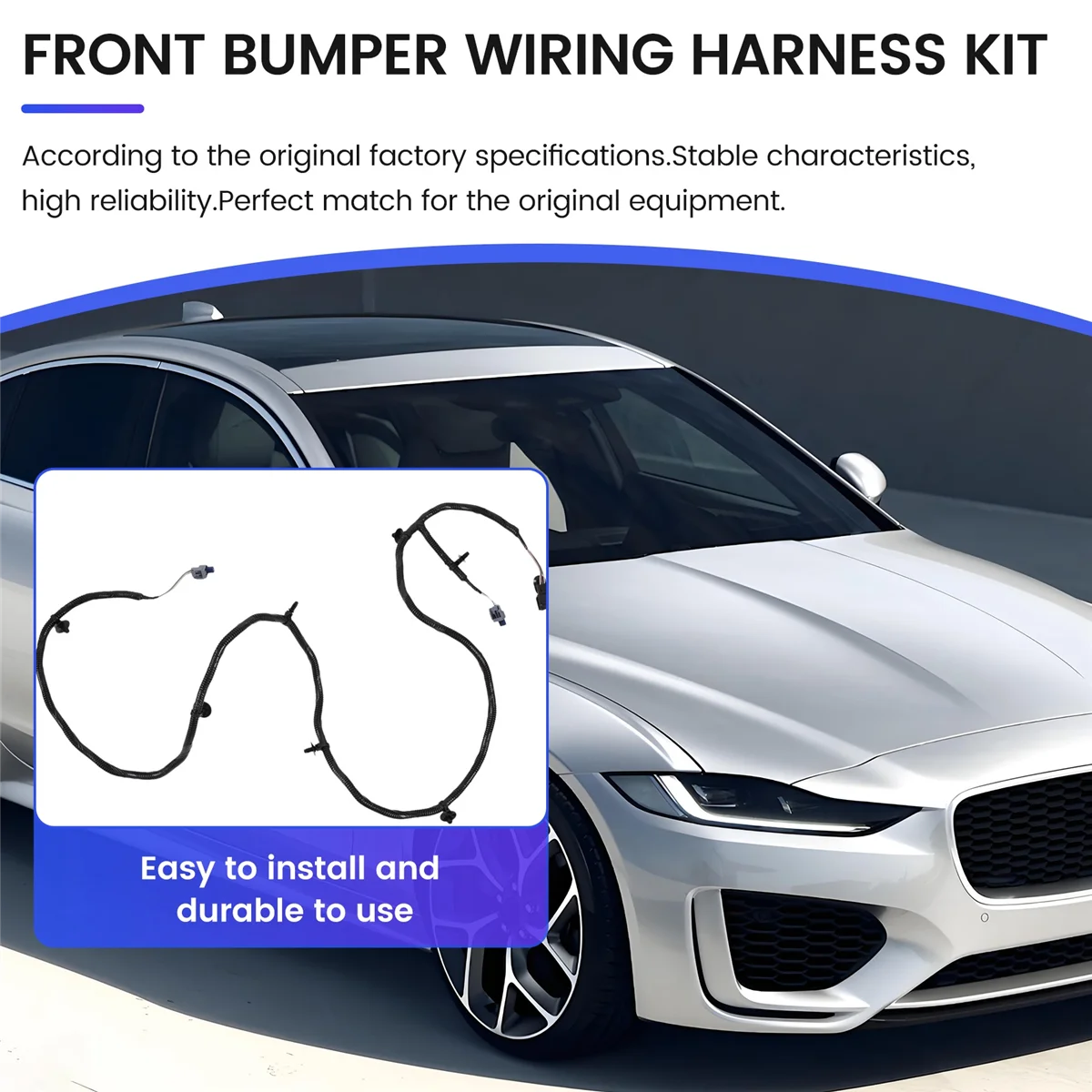 Arnés de cableado del parachoques delantero del coche T4N5659 para XE 2015