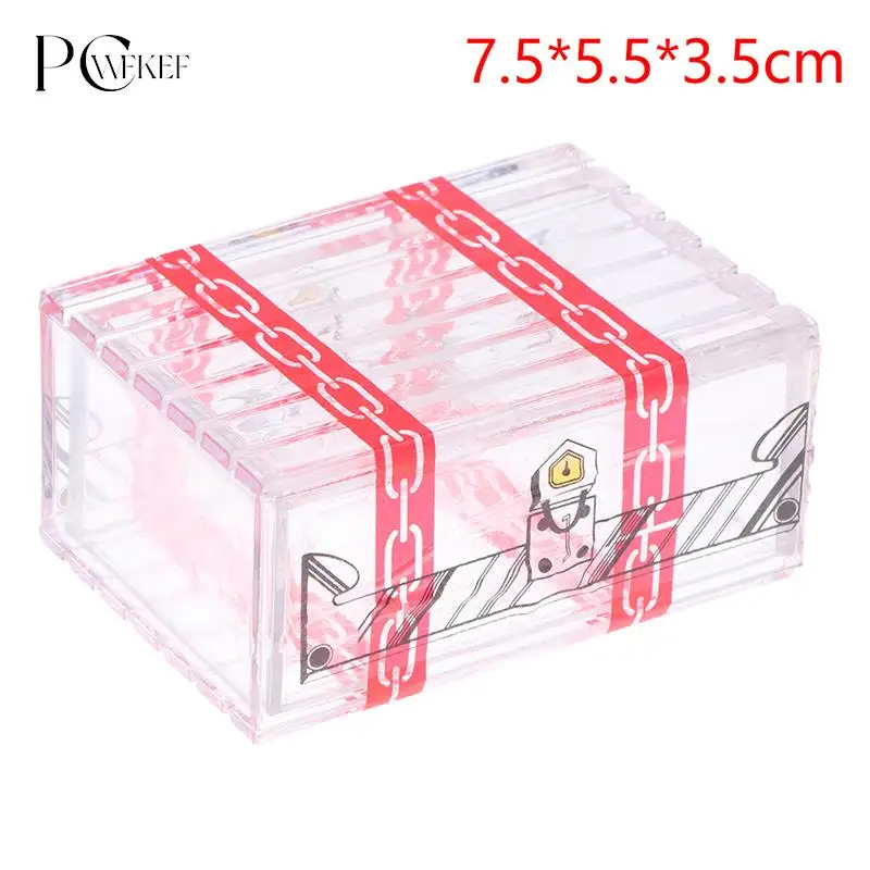 IQ Box otros no pueden abrir la caja transparente, truco de magia, cajón secreto, juguetes educativos, accesorios mágicos, juguetes de inteligencia