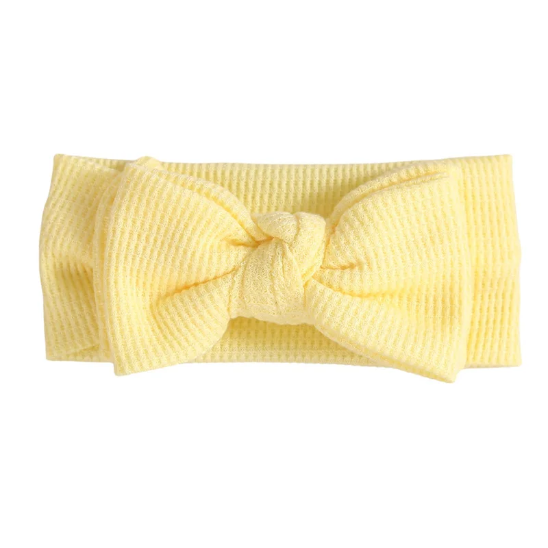 Cute Baby Girl Headbands Soft Elastic Bow Headband Photo Props Hair Accessories for Infant