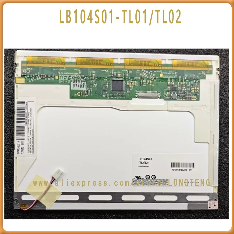 

10,4-дюймовый ЖК-экран LB104S01-TL01 LB104S01 (TL) (01) LB104S01-TL02 LB104S01 (TL) (02) 800*600