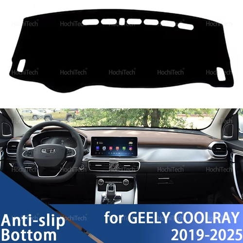 Para GEELY COOLRAY 2019 2020 2021 2022 2023 2024 2025 cubierta de tablero alfombrilla para tablero alfombra almohadilla sombra capa manta Accesorios