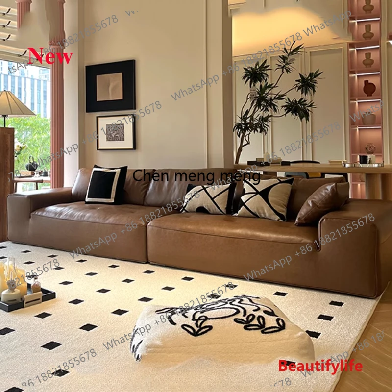 

a48 European Living Room Sofas Minimalist Leather Wooden Designer Daybed Sofas Modern Nordic Italian Canape Salon Home Furniture