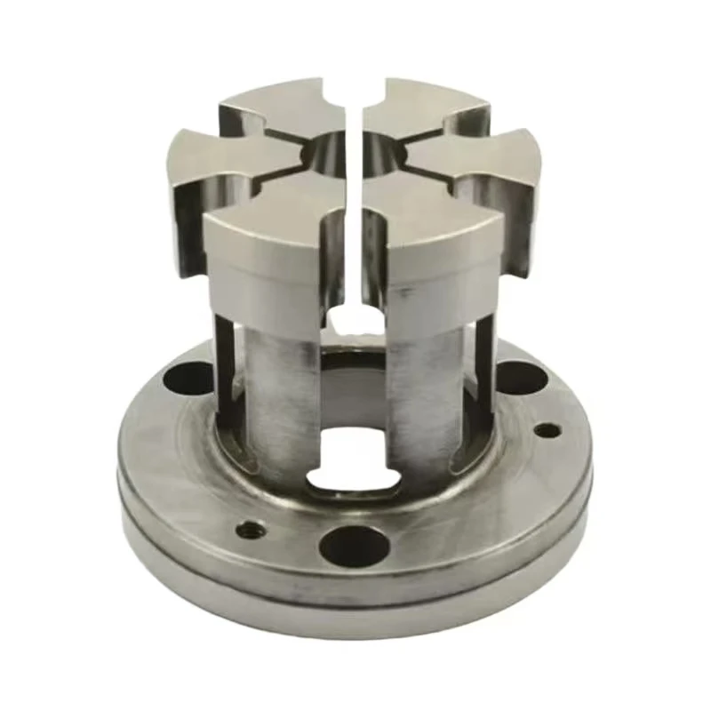 

Stainless Steel Milling Turning Part Cnc Machining CENTER Service Stainless Steel Split-type Flange Chuck