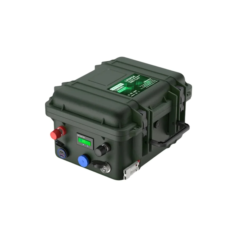 12V 140Ah 100Ah LiFePO4 Batterij 1280Wh 1792Wh Bluetooth BMS 6000+ Cycli Graad A Visbootbatterij IP65 USB QC Opladen EU Geen Belasting - afbeelding 2