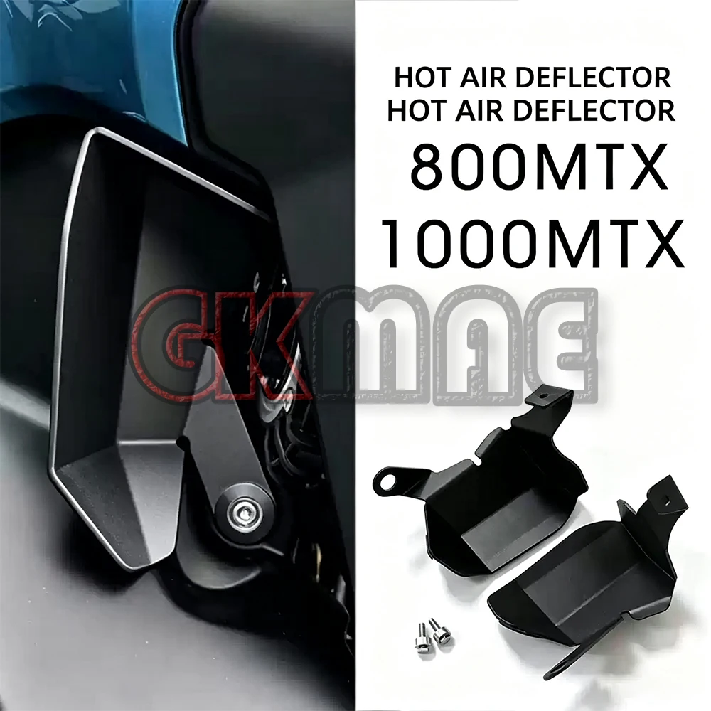 For CFMOTO 800MTX 1000MTX Motorcycle Modified Heat Deflector Heat Insulation Cover Lower Leg Heat Shield Leg Protection Guard