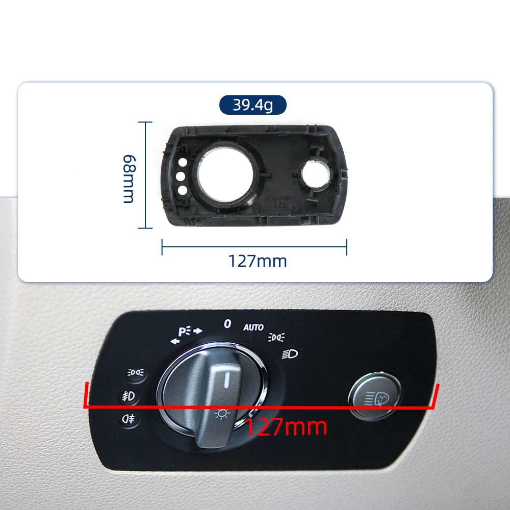 

1715450304 For Mercedes Benz W171 Headlight Switch Panel SLK Level Headlight Control Switch Cover Headlight Switch Cover