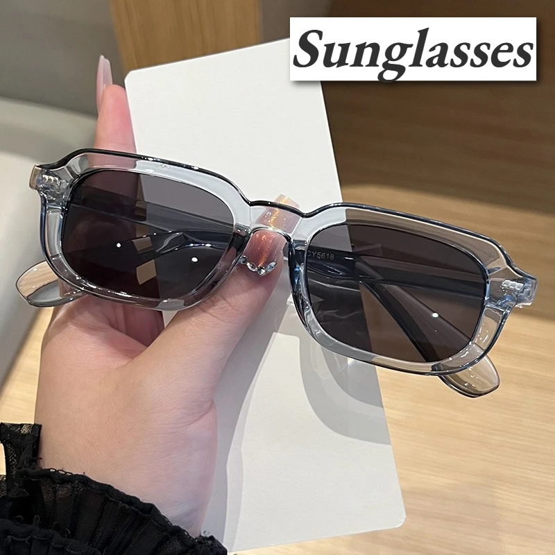 

Fashionable Commuter Sunglasses with Comfortable Square Frames Trendy Street-style Sunglasses Classic Driving Shades