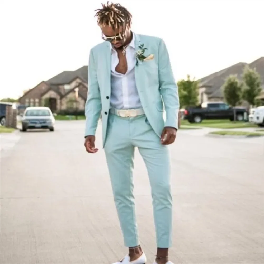 New men\'s dress men\'s wedding party dress bridegroom best man tuxedo performance suit (Jacket+pants)