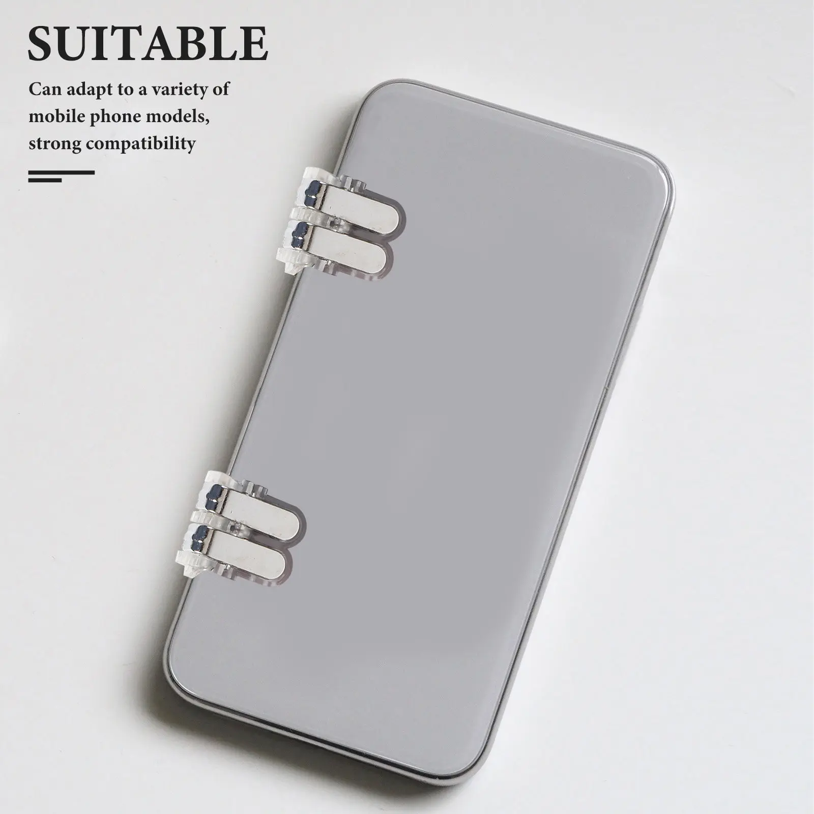 1Pair Shooting Controller Phone Triggers Mobile Game Controller Game Handle Portable Phone Gaming Accessory Gaming Triggers