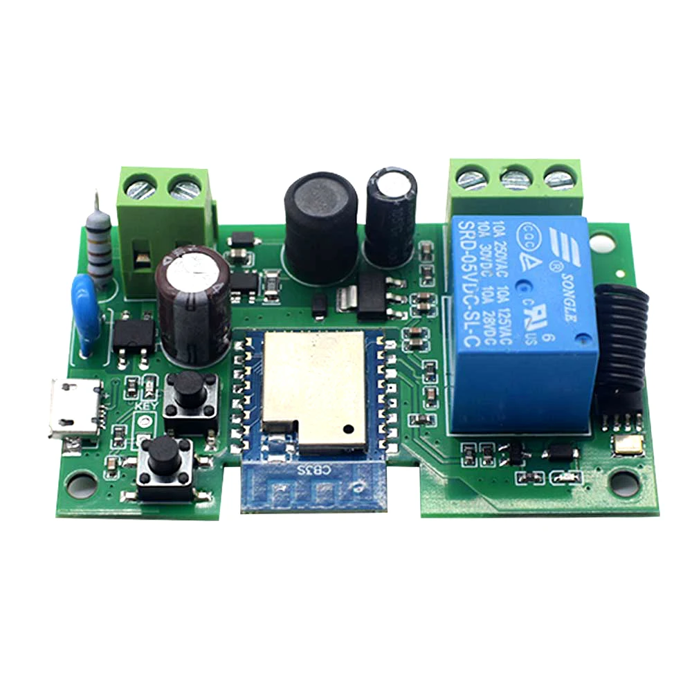 WiFi RF Switch Smart Garage Door Gate Opener Controller Work With Alexa Echo Google Home SmartLife/Tuya APP Controller 433mhz