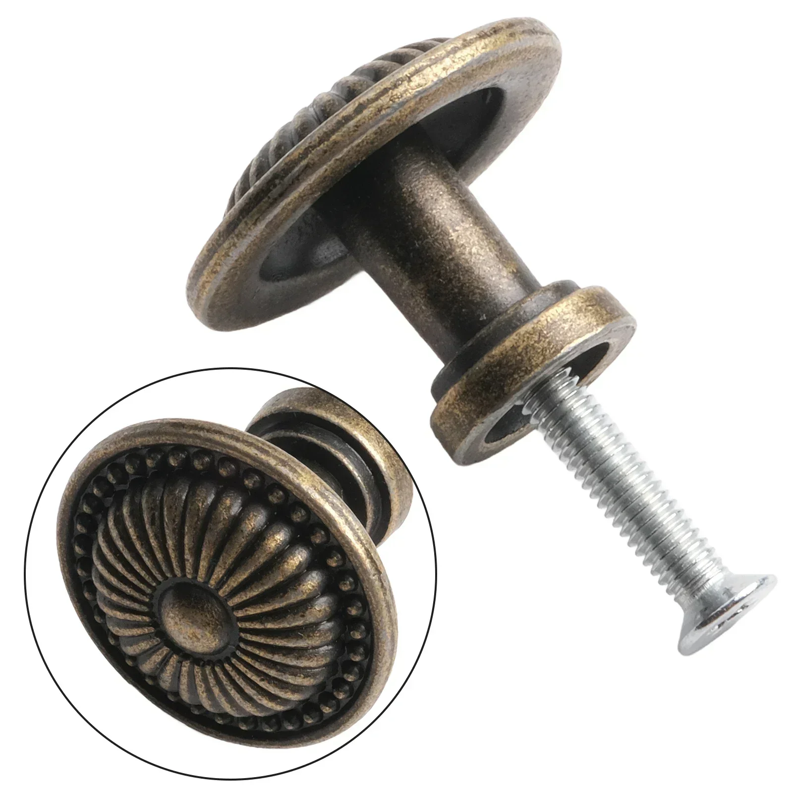 

Height Approx. 20mm Drawer Knobs Height Approx. 20mm Diameter Approx. 24mm Easy Installation Elegant Design Furniture Upgrade
