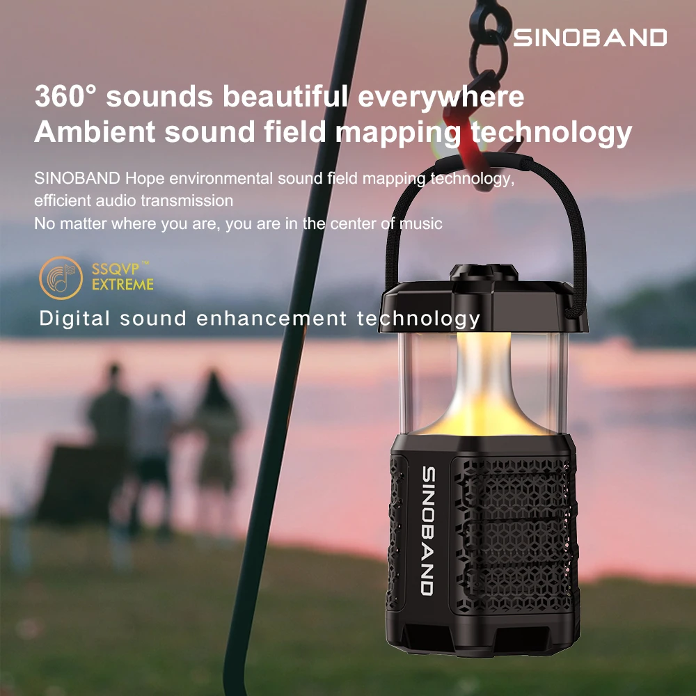 

XDOBO Hope 40W Outdoor Camping Waterproof Portable Double Bass Sound Card Wireless Bluetooth Speakers Music Center Audience