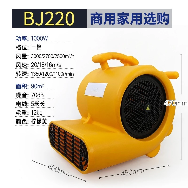 Soffiatore 2025 per pavimenti a terra - potente asciugatrice per pavimenti - soffiatrice e asciugatrice per pavimenti