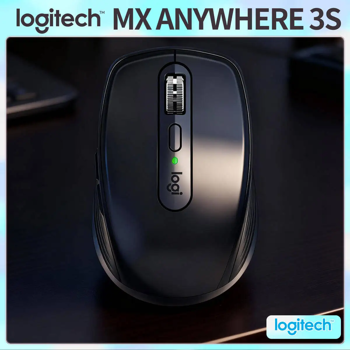 

Logitech MX Anywhere 3S Bluetooth Mouse for Digital Marketers Multi-Device Sync Office Travel