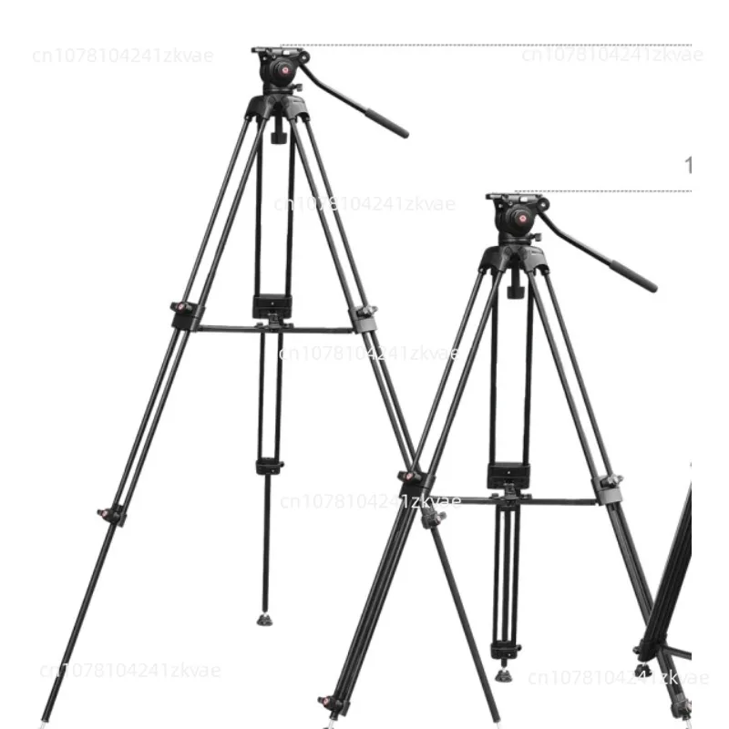 Professional Heavy Duty Video Camcorder Tripod with Fluid Drag Head Camera