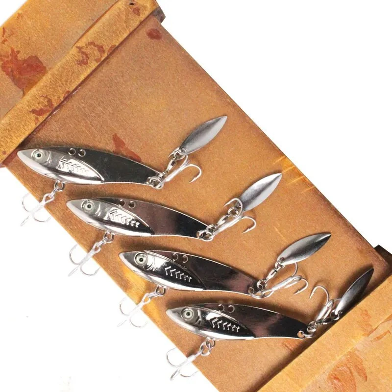 

5g-30g Freshwater Saltwater Zinc Alloy Metal VIB Bait Fishing Lures Hard Metal VIB Fishing Spoons Blade Crank Baits