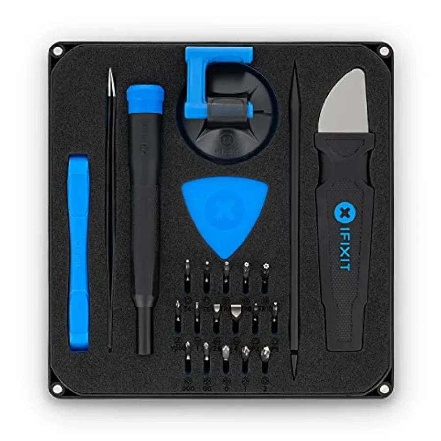 

Comprehensive Essential Electronics Toolkit for Precision Repair of PCs Laptops and Smartphones Includes Micro Screwdrivers Pry