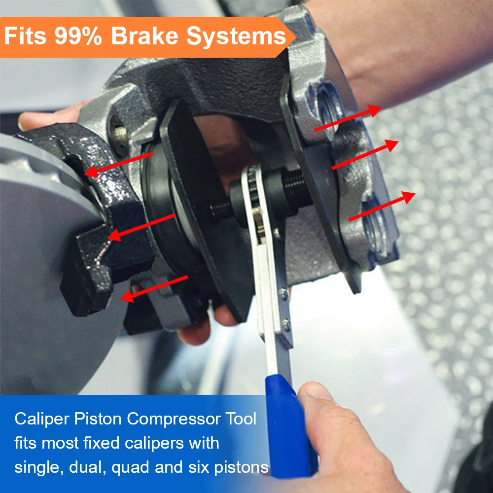 Auto-Bremssattel-Kolben-Spreizwerkzeug |   Reparaturwerkzeug für Bremsscheiben und Bremssättel |   Bremssattel-Rückstellwerkzeug