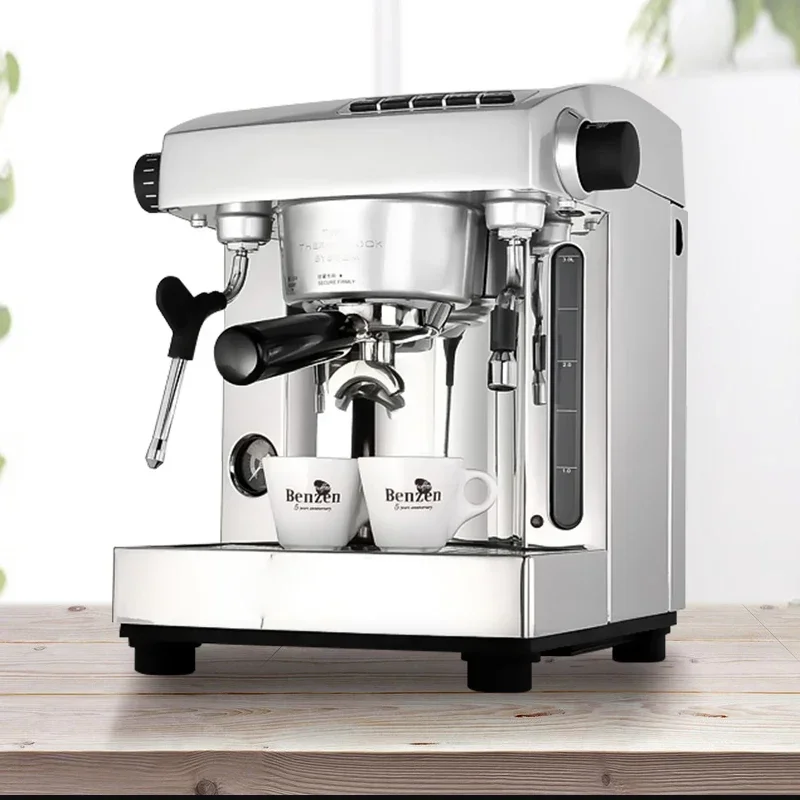 Portable 220vProfessional Semi-automatic Double-pump Household Espresso Machine Milking Machine