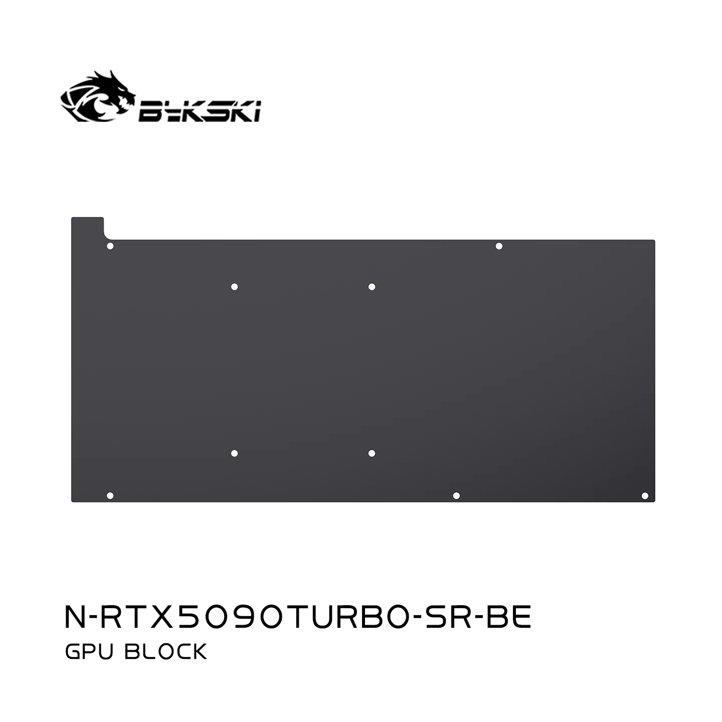Bykski GPU Water Block Use for NVIDIA RTX 5090 D7 Turbo V1 / Blower Video Card / Three-layer Structure Design N-RTX5090TURBO-SR