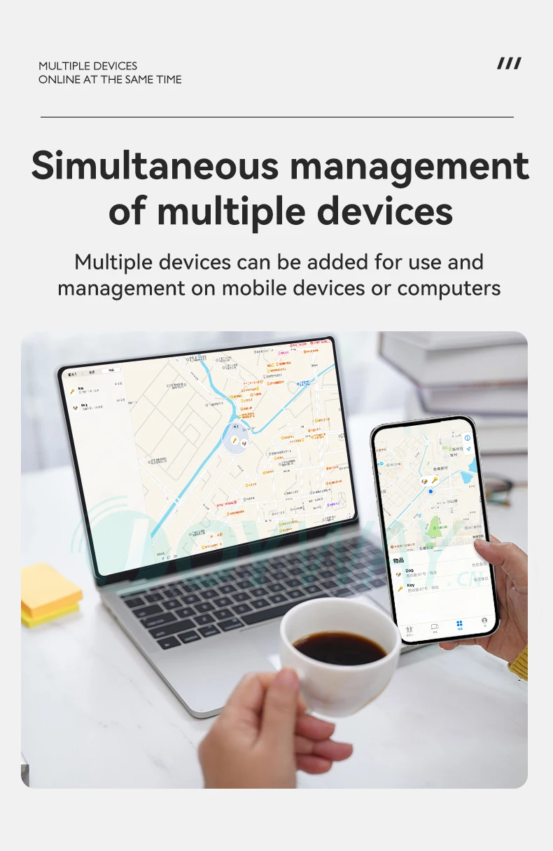 อุปกรณ์ติดตามอัจฉริยะ 3 ชิ้น ได้รับการรับรอง MFi ใช้เทคโนโลยี Bluetooth สำหรับค้นหากุญแจและของมีค่า คล้าย Airtag